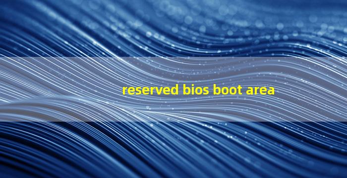 reserved bios boot area